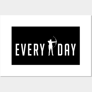 every day is  archery day Posters and Art